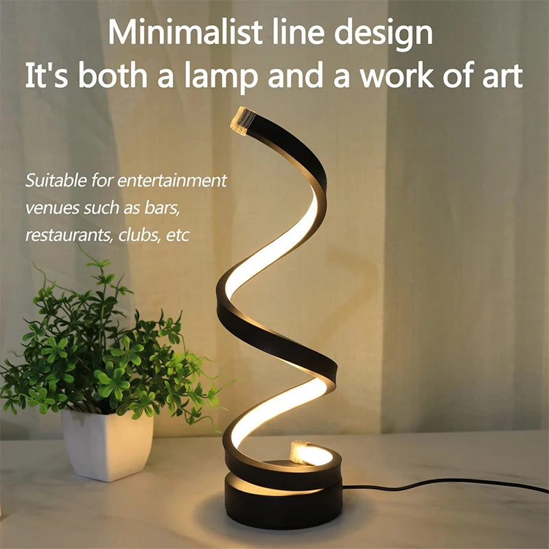 Modern USB Dimmable LED Bedside Night Light – 3 Color Ring Table Lamp with Clip, Adjustable Brightness Desk Lamp for Bedroom, Reading & Nightstand