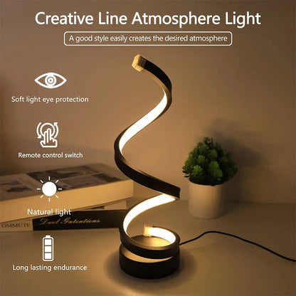 Modern USB Dimmable LED Bedside Night Light – 3 Color Ring Table Lamp with Clip, Adjustable Brightness Desk Lamp for Bedroom, Reading & Nightstand