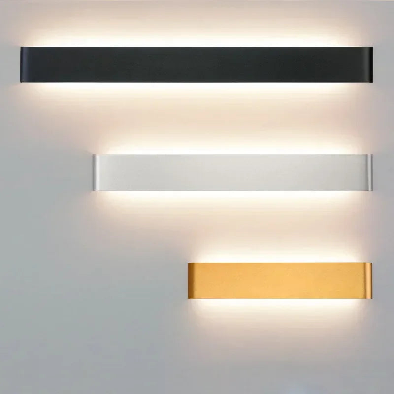 Modern LED Wall Light Up & Down Sconce Lamp – Aluminium Indoor Wall Mounted Lighting Fixture for Bedroom, Living Room, Hallway, Bathroom & Home Decor