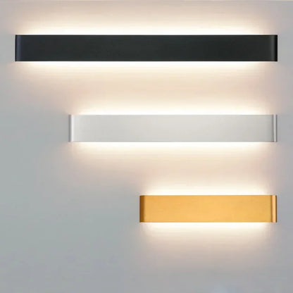 Modern LED Wall Light Up & Down Sconce Lamp – Aluminium Indoor Wall Mounted Lighting Fixture for Bedroom, Living Room, Hallway, Bathroom & Home Decor