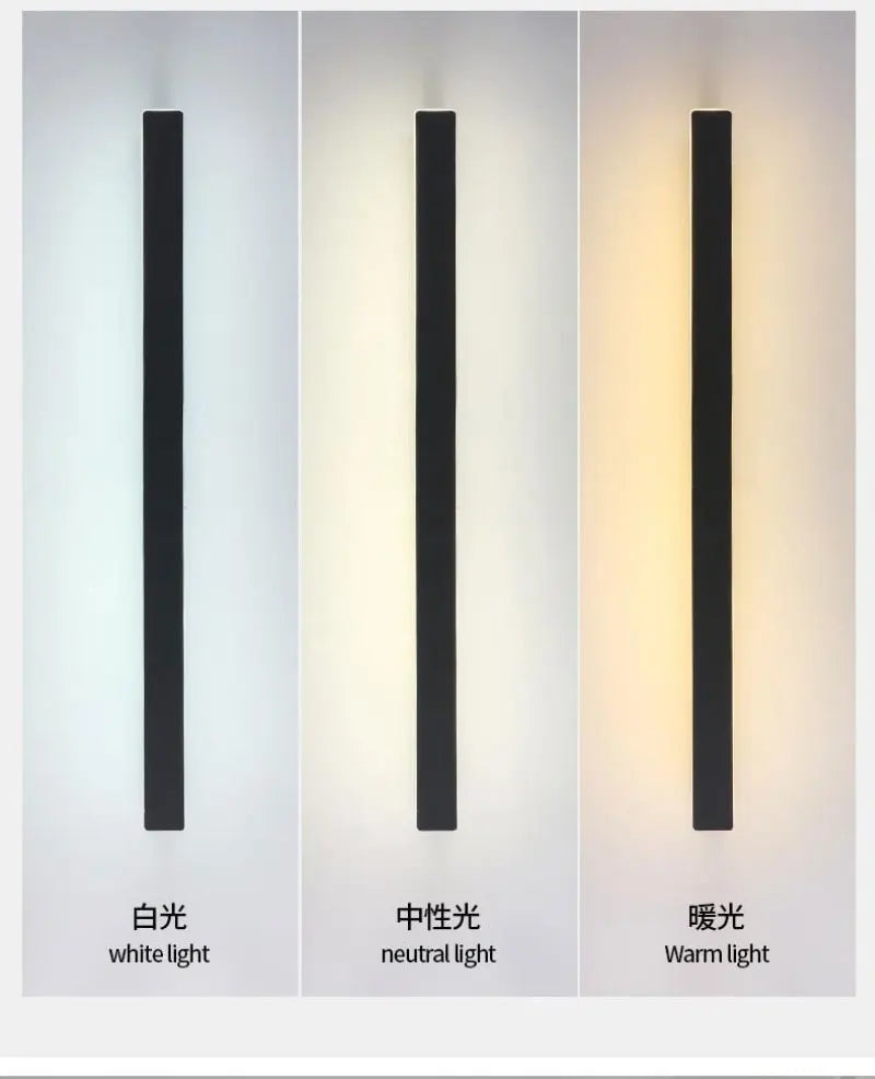 Modern LED Wall Light with Storage Shelf – Minimalist LED Strip Wall Sconce for Living Room, Bedroom, Sofa Background Wall, Bathroom & Home Decor Lighting