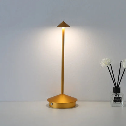 Rechargeable Cordless LED Table Lamp – Modern Touch Dimmable Bedside & Dining Lamp for Restaurants, Coffee Tables, Bars, Bedrooms & Home Decor