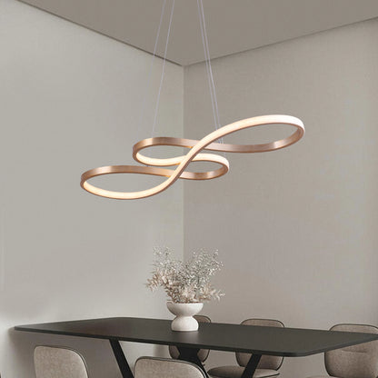 Modern LED Pendant Chandelier Dimmable Acrylic Ceiling Light – Hanging Ceiling Lamp for Dining Room, Living Room, Bedroom & Hotel Interior Decor