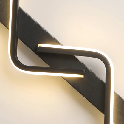 Modern LED Stairs Wall Light Nordic Long Linear Wall Sconce – Up & Down Aluminium Indoor Lighting Fixture for Living Room, Bedroom, TV Wall, Hallway & Home Decor